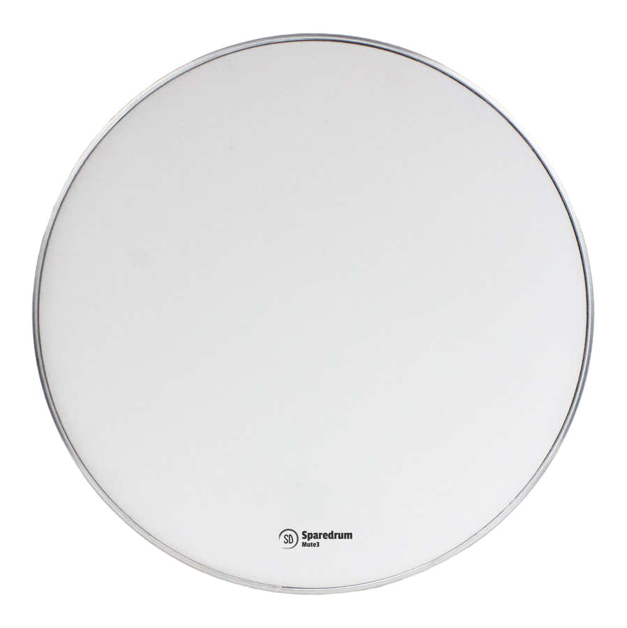 M2W14 Peau 14" Mute 2 Plis Mesh Silencieuse Blanc