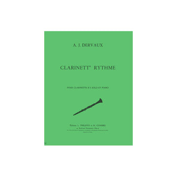 Dervaux - Clarinett'rythme - Clarinette et Piano