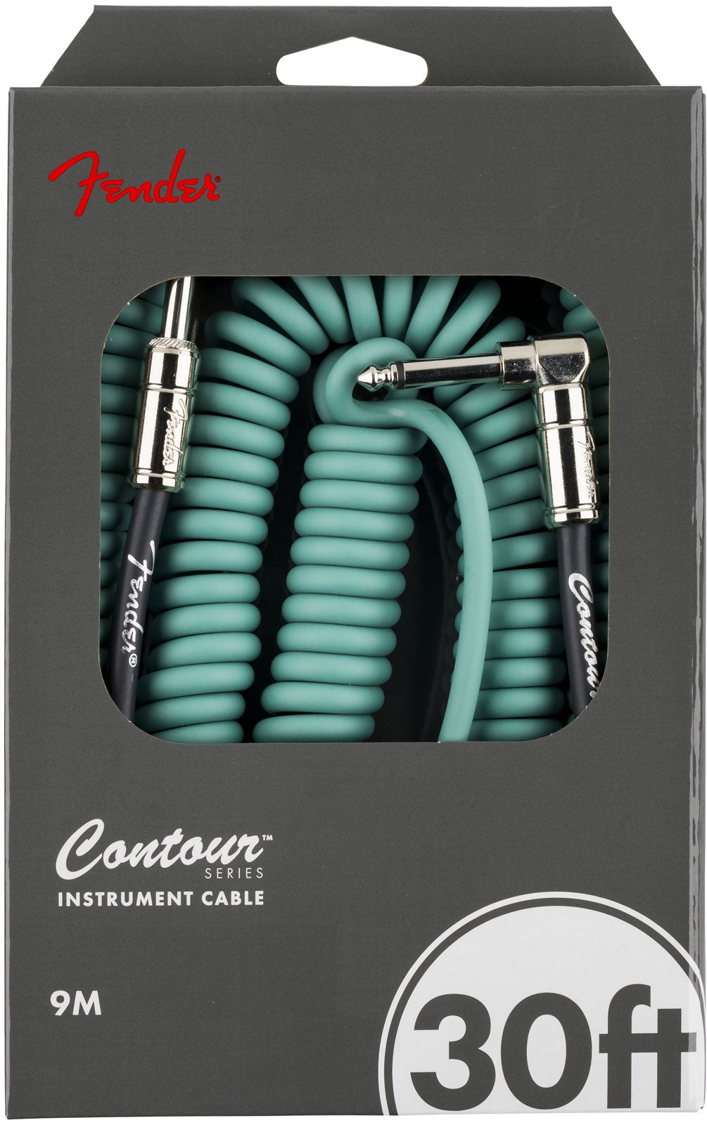 Contour 30' Coiled Cable Sherwood Green