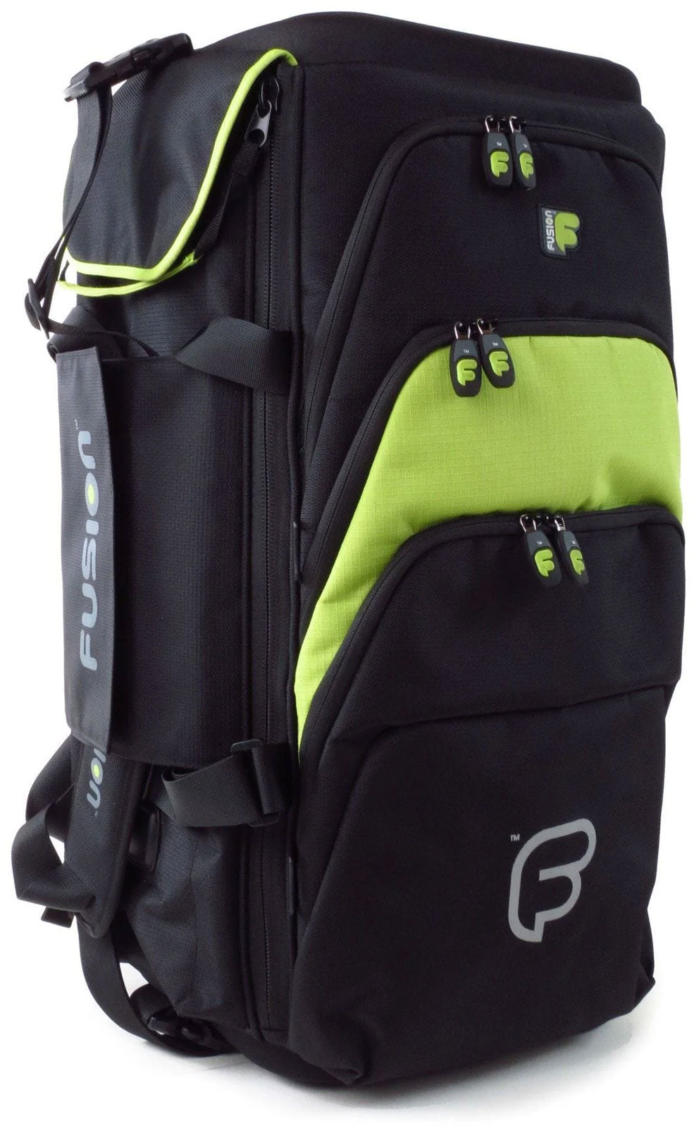 Fusion Bags Housse Premium Noire/Verte Triple Trompettes