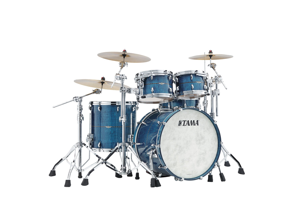 STAR Maple Stage 22 Ocean Blue Curly Maple
