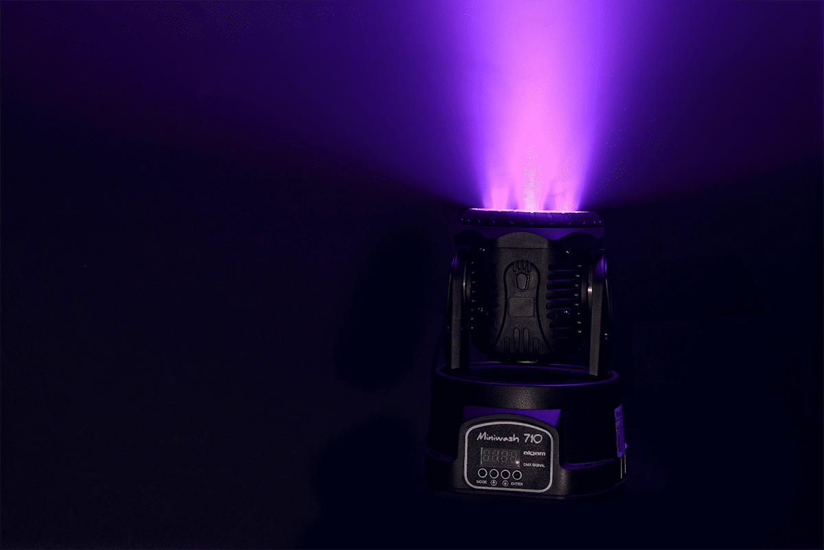 MINI WASH 710 - LYRE WASH LED 7 x 10W RGBW