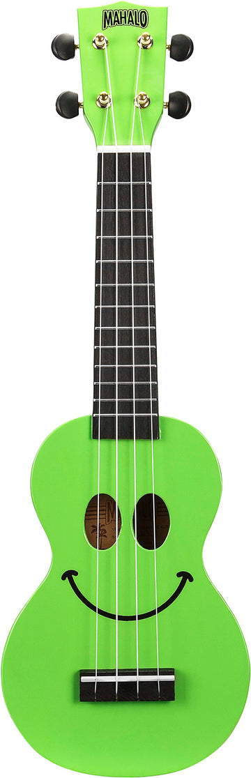 Gmh Usmile-Gn Ukulele Green Smile + Gigbag
