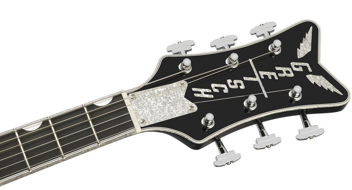 G6134T-58 LTD Penguin String-Thru Bigsby Ebo Light Blue Pearl