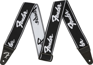 Weighless 2" Tracolla Running Logo Nera/Bianca