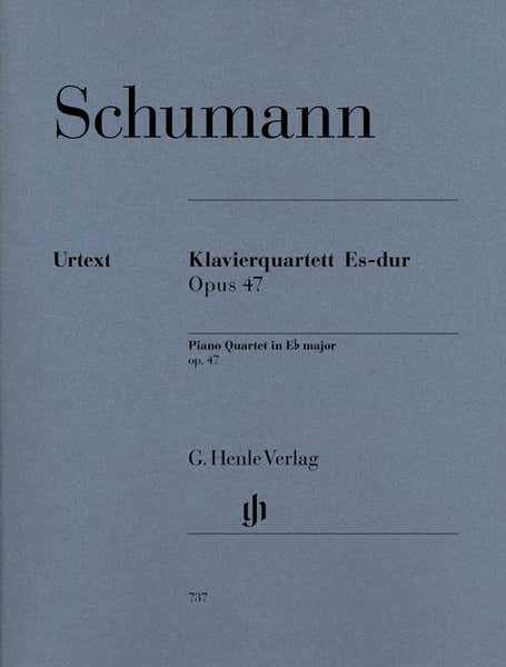 SCHUMANN R. - PIANO QUARTET IN EB MAJOR OP. 47