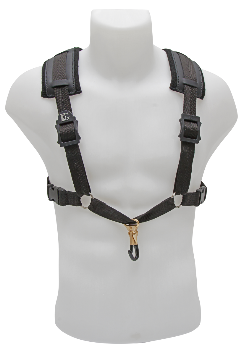 Imbracatura Comfort Per Saxofono XL - Moschettone In Metallo - Uomo