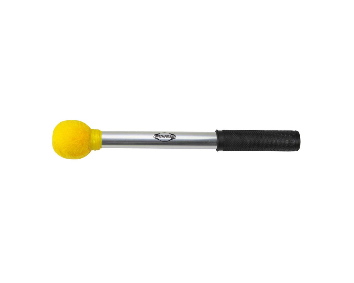 Contemporanea C-BS02y - Mailloche De Surdo Jaune Aluminium 30CM