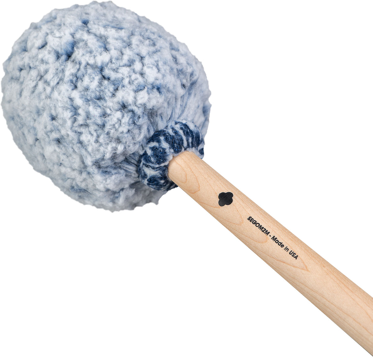 Gongschlägel Vikrampal Deep Earth - Medium, frostiges Blau