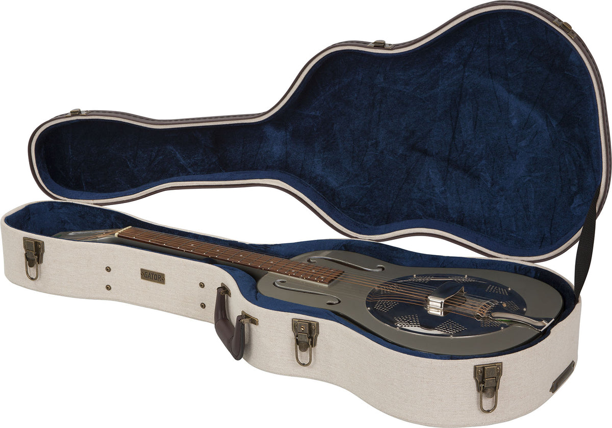 Journeyman Resonator Deluxe-Holzkoffer Beige - GW