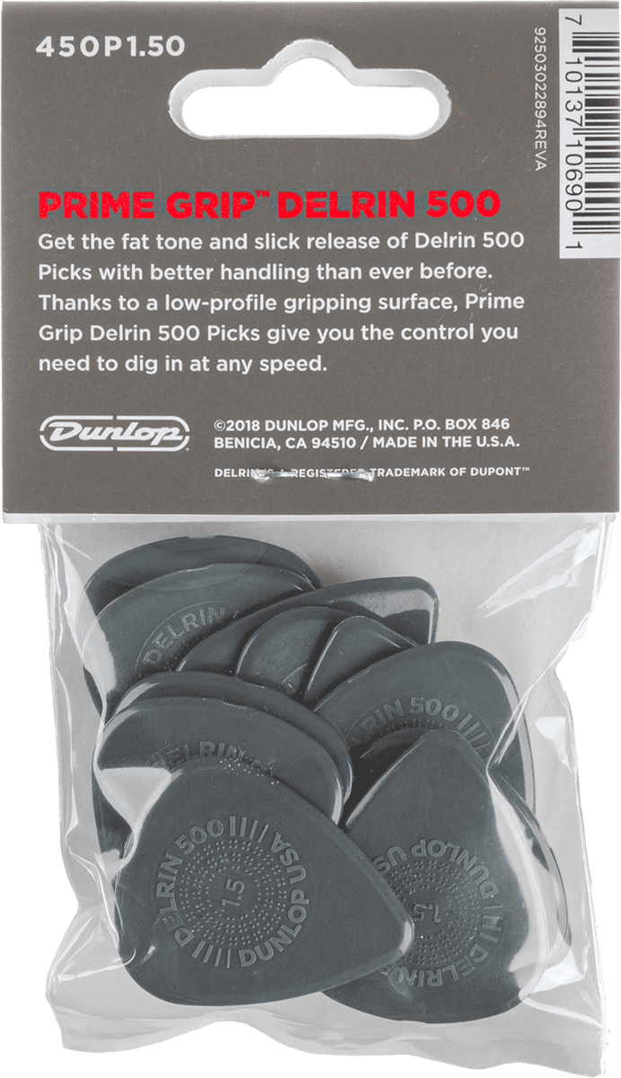 12 x 1,50mm Delrin 500 Prime Grip
