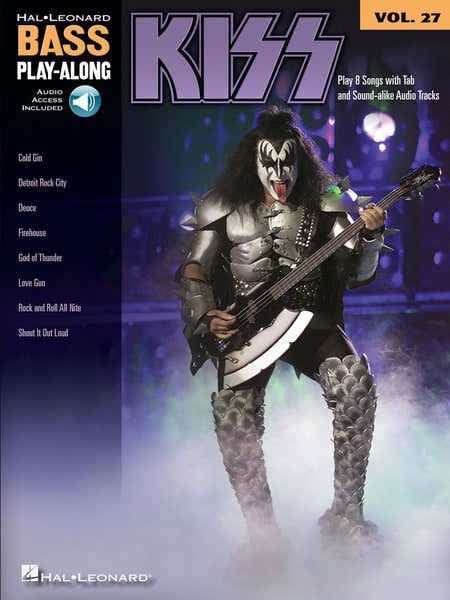 Kiss - Bass Play Along Vol.27 + Audio En Ligne - Basse Tab