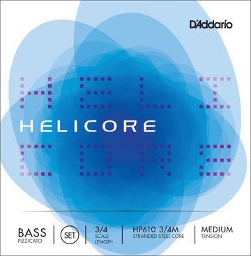 3/4 Helicore Pizzicato Jeu 3-4 Medium