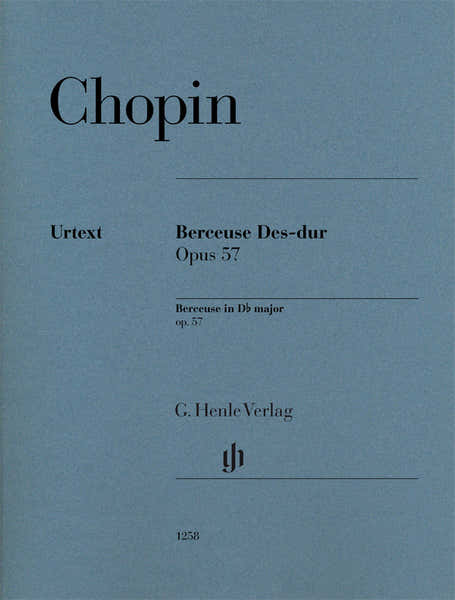 Chopin F. - Berceuse En Re Bemol Op.57 - Piano