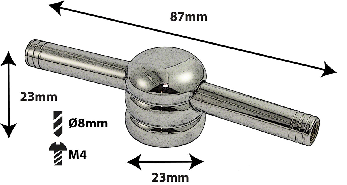 L7SD2 - 6.5" SPANNBCKCHEN SNAREDRUM - EINZIGEN BOHREN-PUNKT (X1)