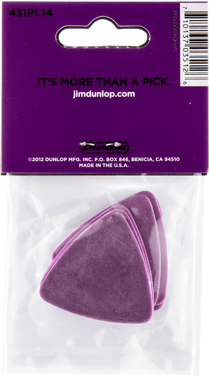 6 x 1,14mm Tortex Triangle