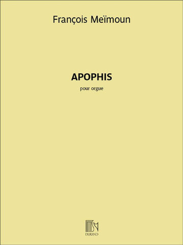 François Meïmoun - Apophis - Orgue