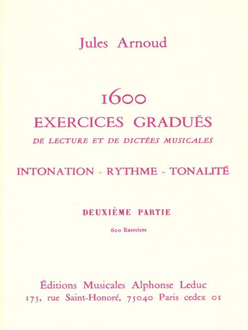 1600 Exercices gradués Vol.2
