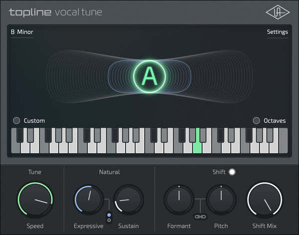 UAD Topline Vocal Tune