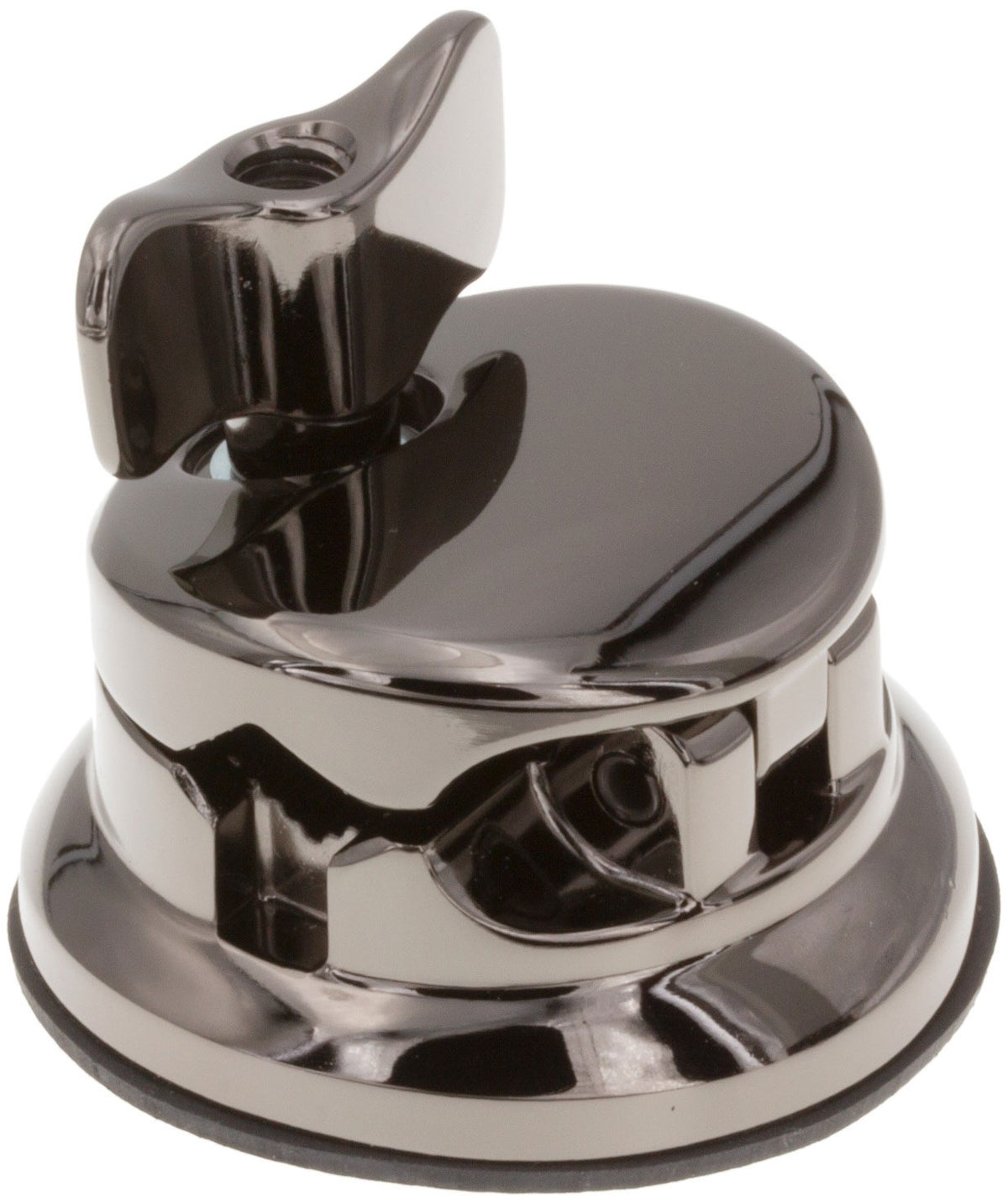 TB5BK - fissaggio rotonda Tomtom / Timbal Base 50mm - Nero (x1)