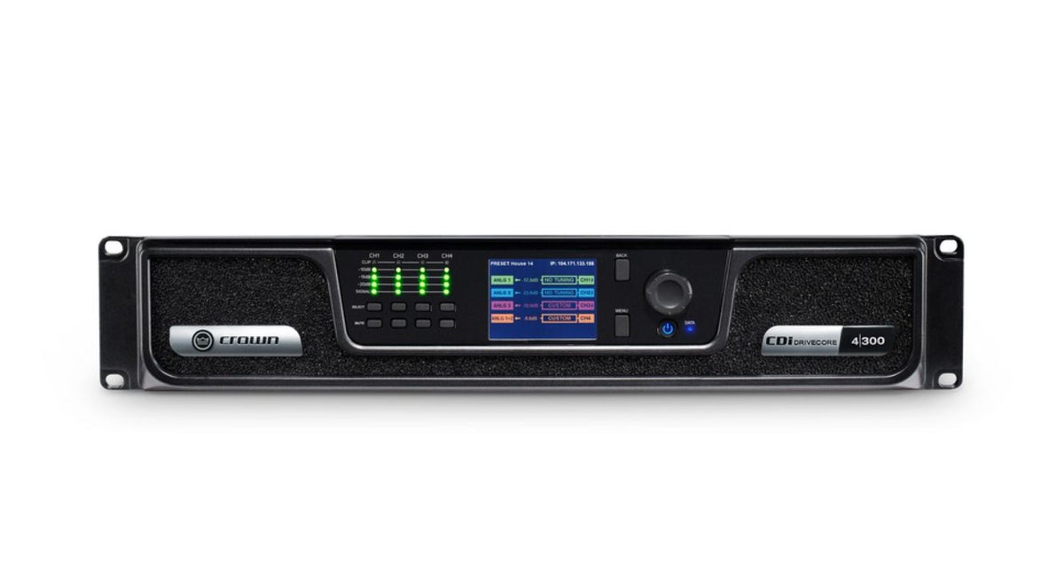 CDI 4 | 300 VERSTRKER 4 X 300 W SS 4OHM