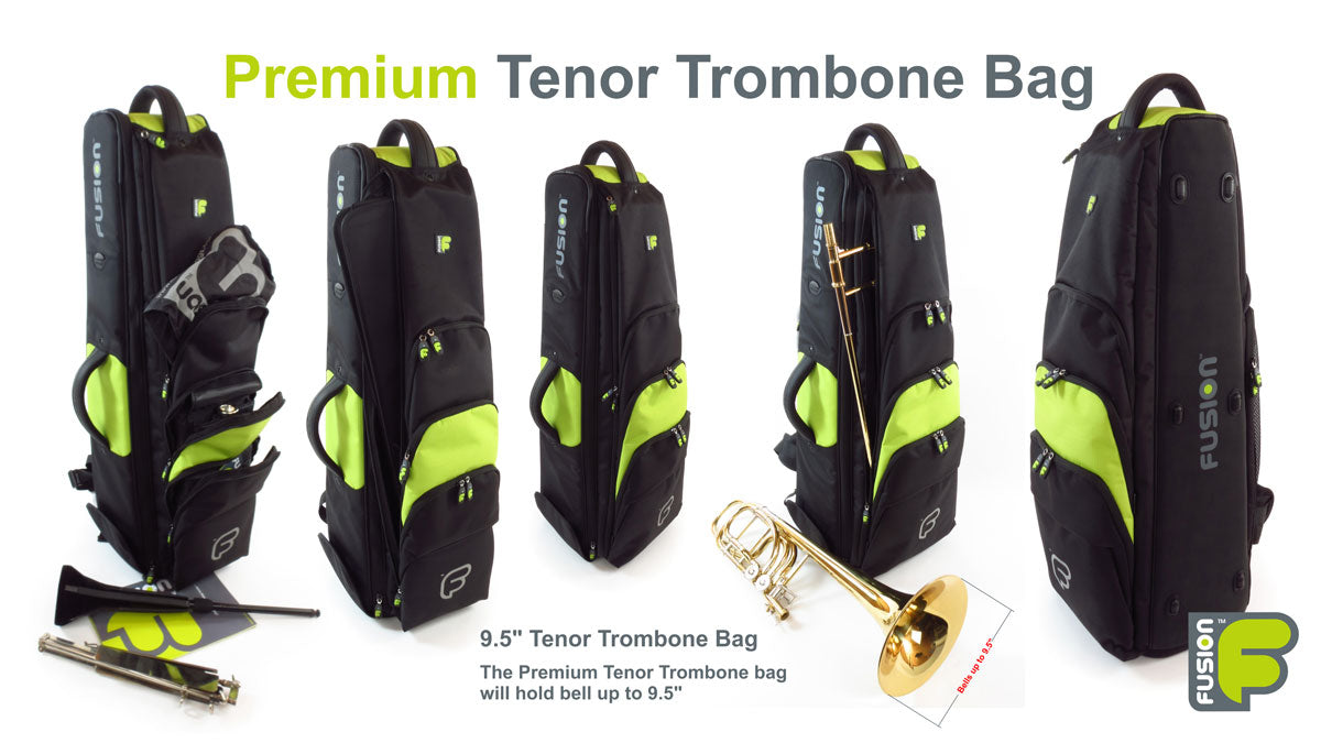 Housse Premium Noire/Verte Trombone