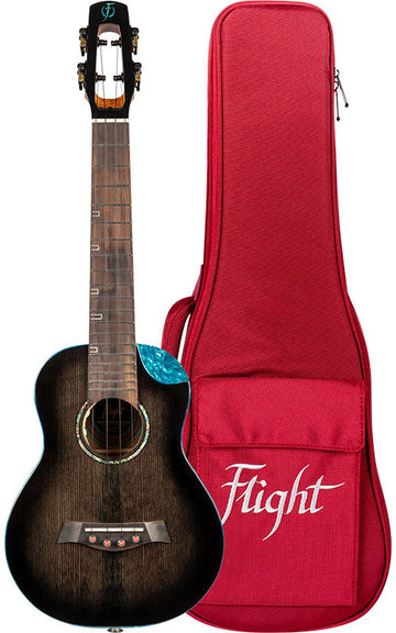Nighthawk Concert Electro Ukulele - Black Stain