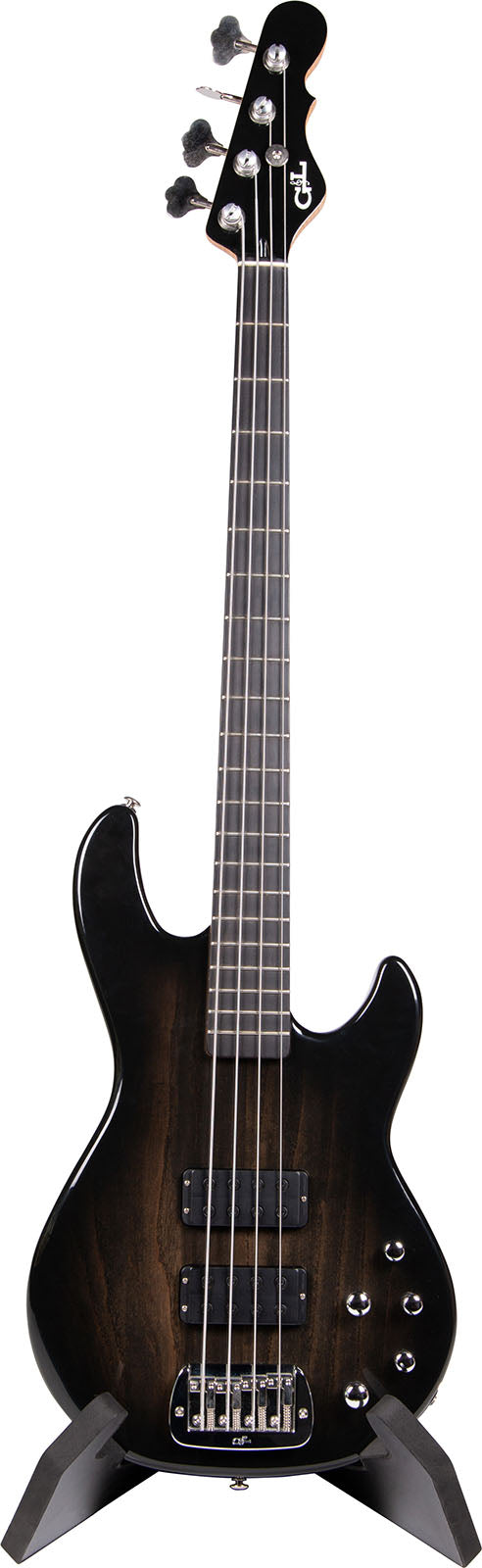 Stand Guitare X Bois Noir