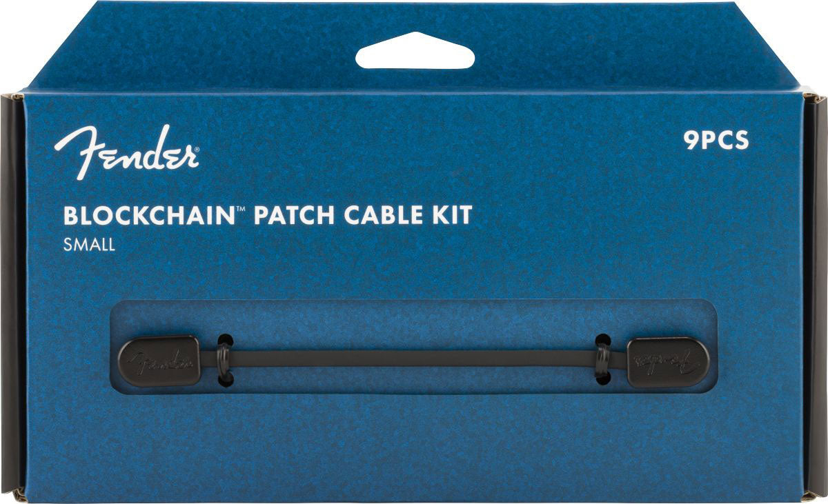 Blockchain Patch Cable Kit Black Small