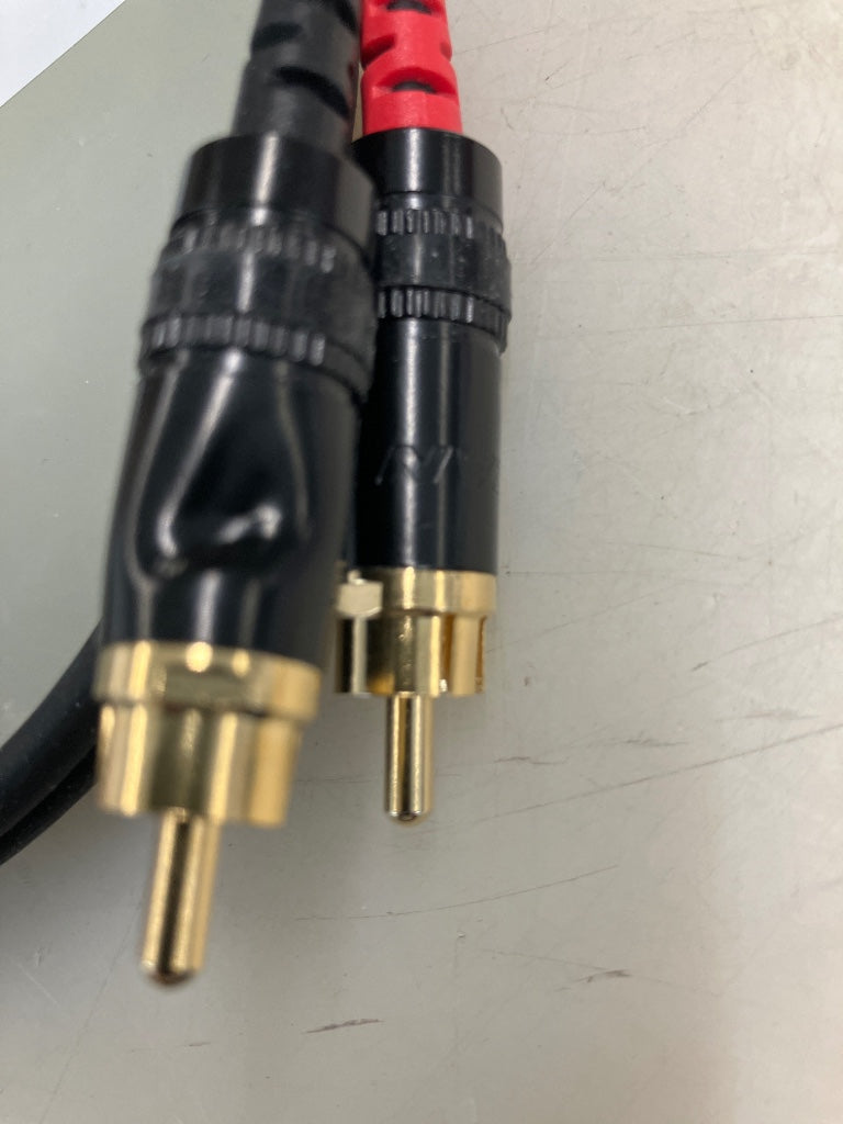 Audio-Doppelkabel Mono-Klinke - RCA 60 CM - B-Ware