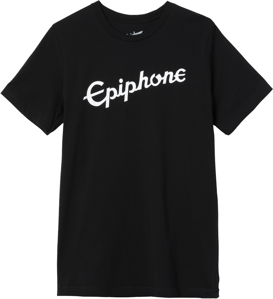Gibson Accessories "XL" Lifestyle Vintage Logo Tee Black
