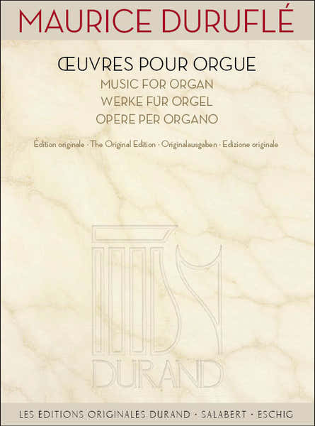 ?uvres pour orgue
