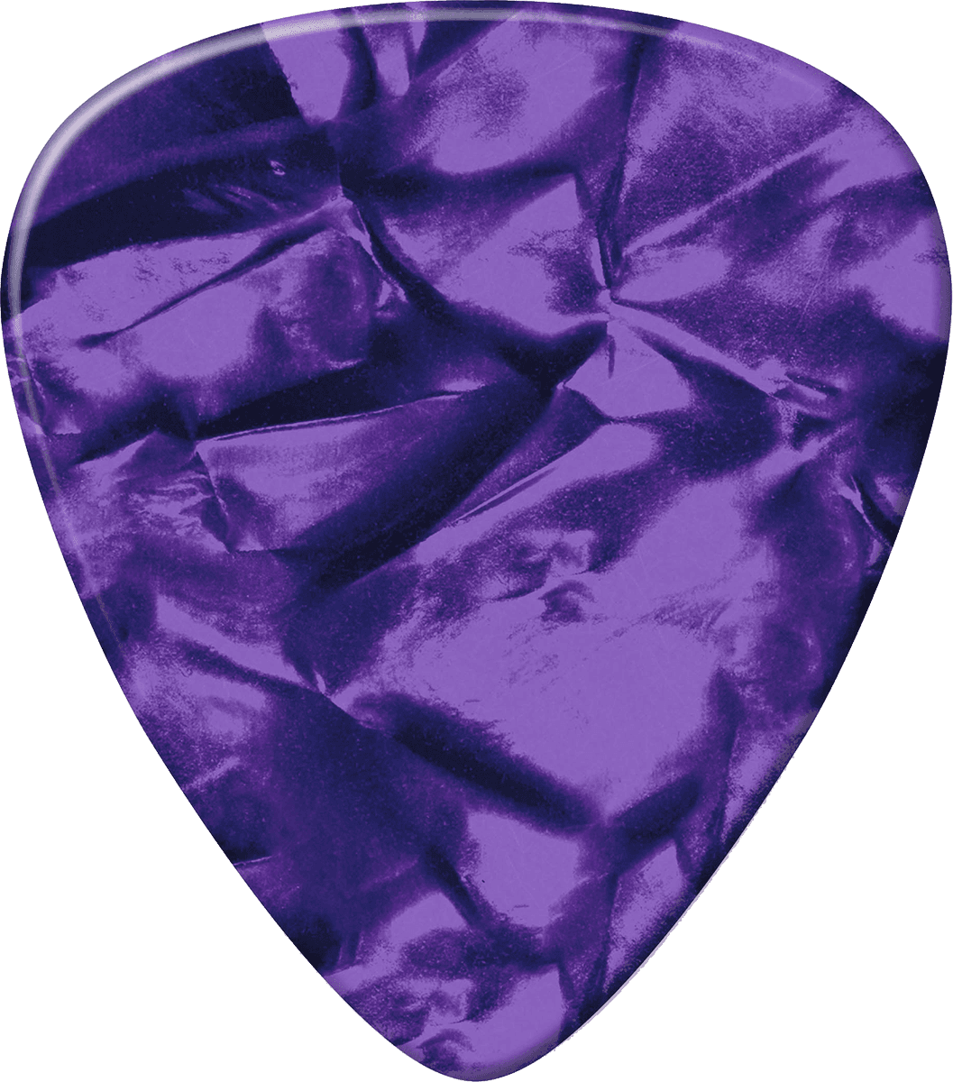 12 x Celluloide spesso Perloid viola
