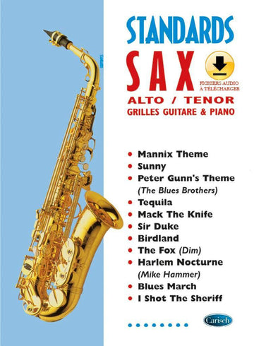 Standards Saxo Alto et Ténor + Audio