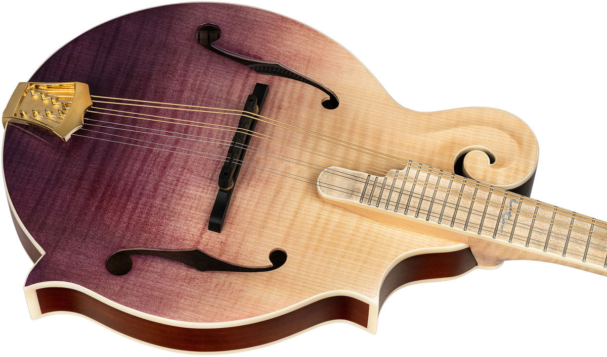 Americana F-Style Mandoline + Croco-Lederkoffer