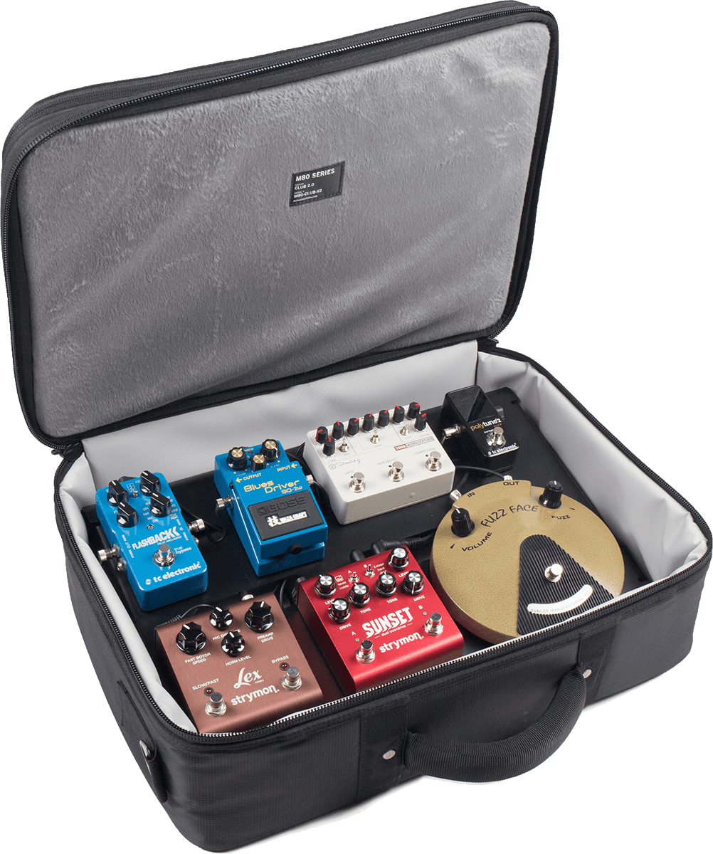 Custodia M80 Club 2.0 per pedalboard nera
