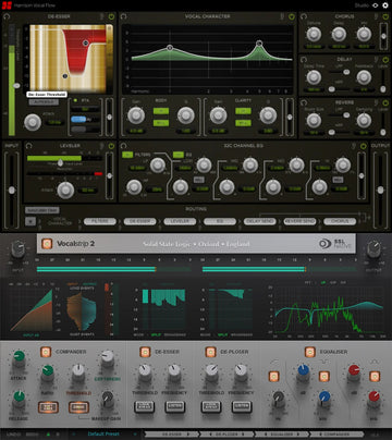SSL Vocalstrip 2 und Harrison Fastrack Set