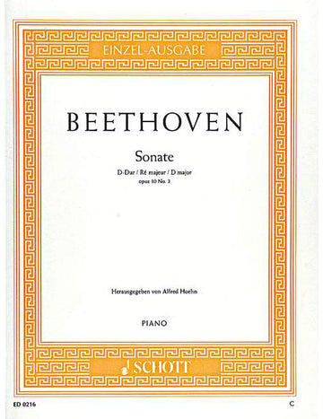 BEETHOVEN L. (VAN) - SONATE D-DUR - PIANO