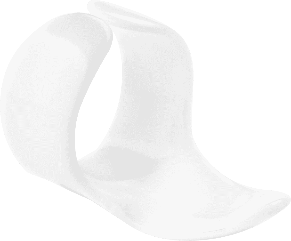 12 x Fingerpicks Larges Whites