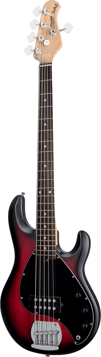 Stingray 5 Ruby Red Burst Satin