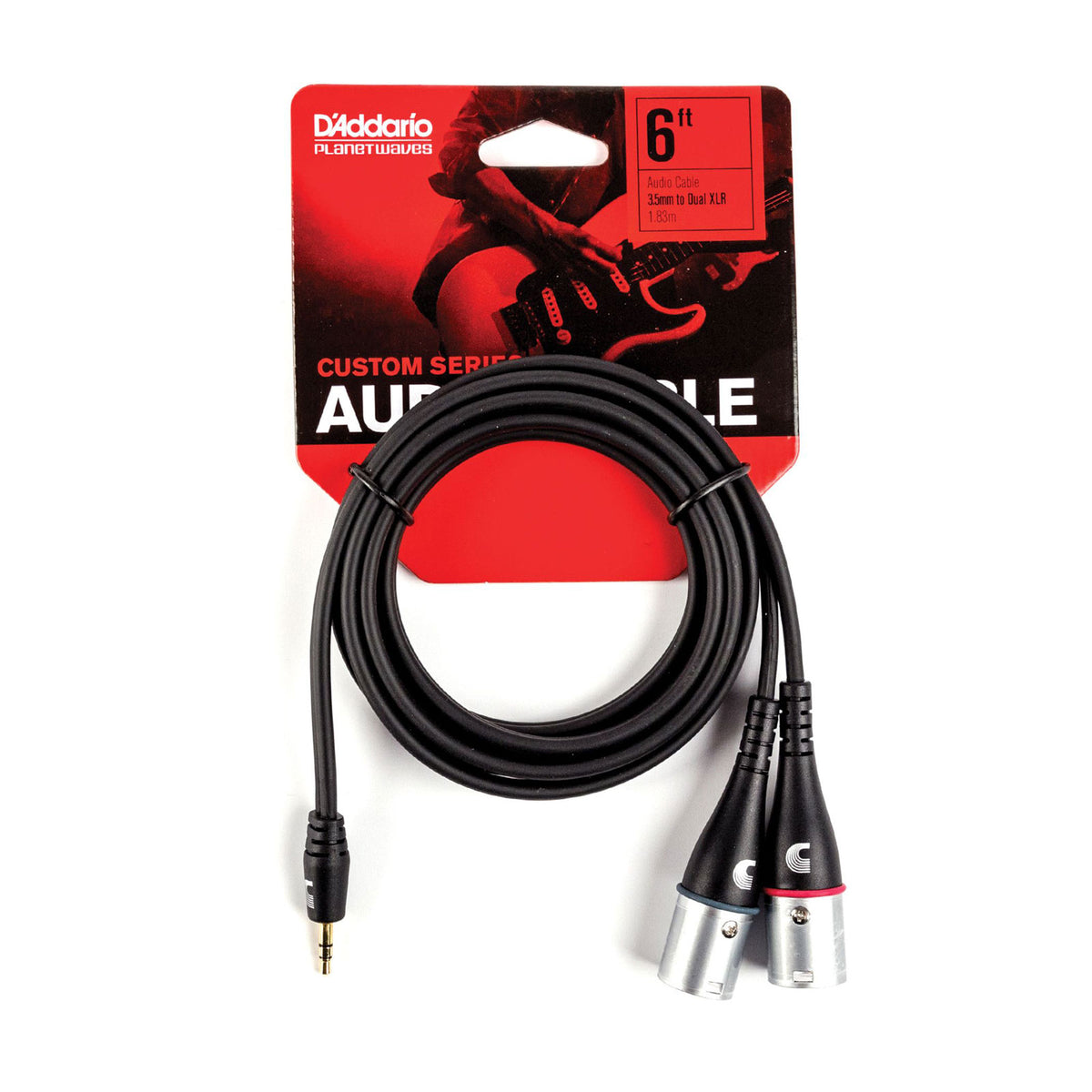 Custom Series 1/8 a cavo audio XLR doppio