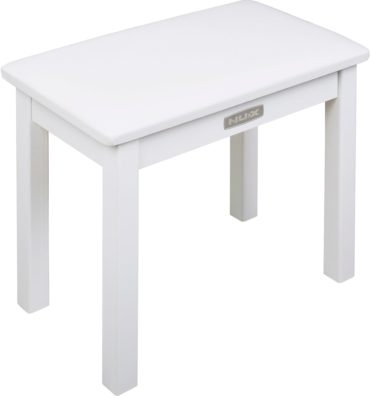 Weiße WOODBENCH Keyboard-Bank