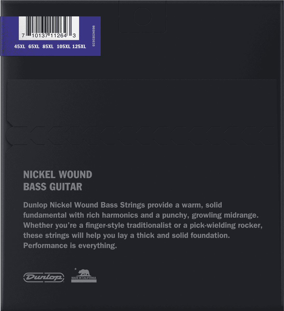 NICKEL 45-125 EXTRA LONG SCALE 5 STRINGS
