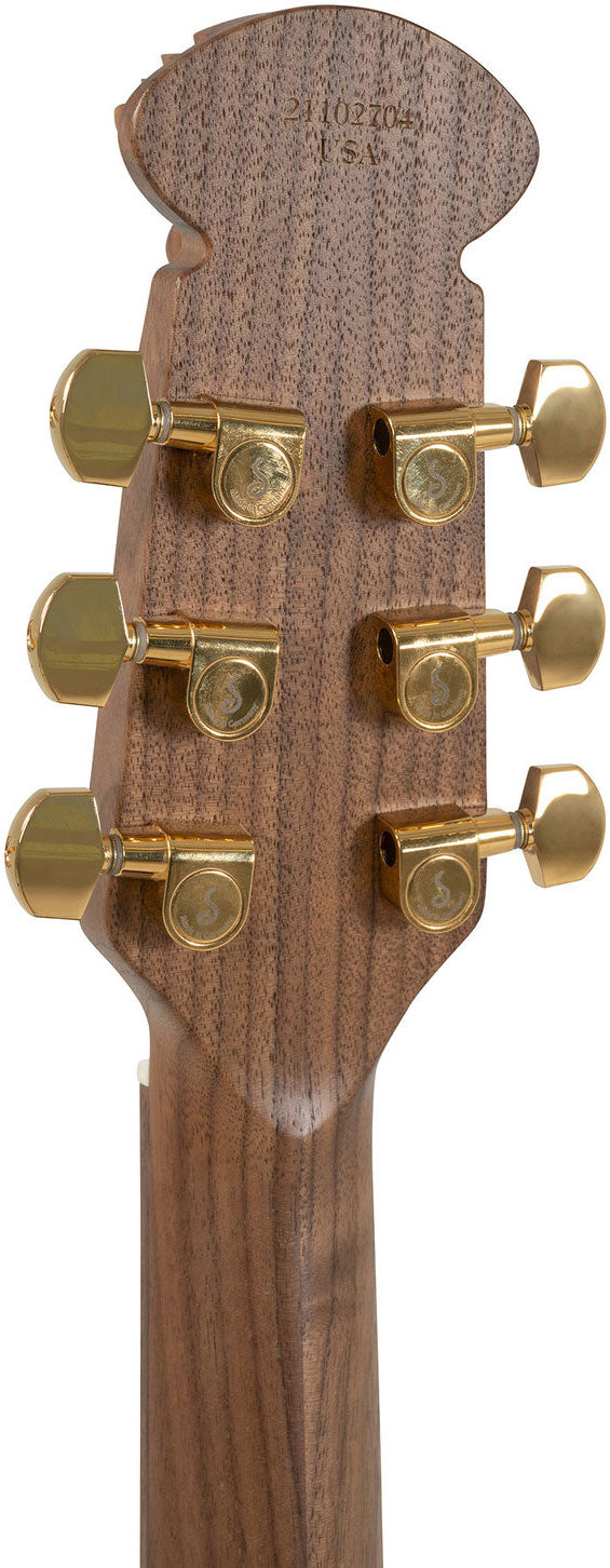 1687GT Deep Non-Cutaway Reverse Red Burst
