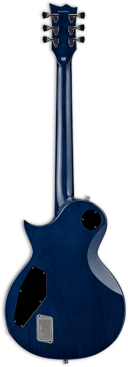 E-II Eclipse Burled Maple Blu Sfumato Naturale
