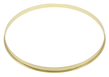 Stahl-Spannreifen 14" Gold 2.3mm Simple Flange