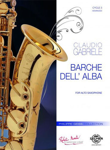 Gabriele - Barche Dell'alba. Saxophone Alto Solo