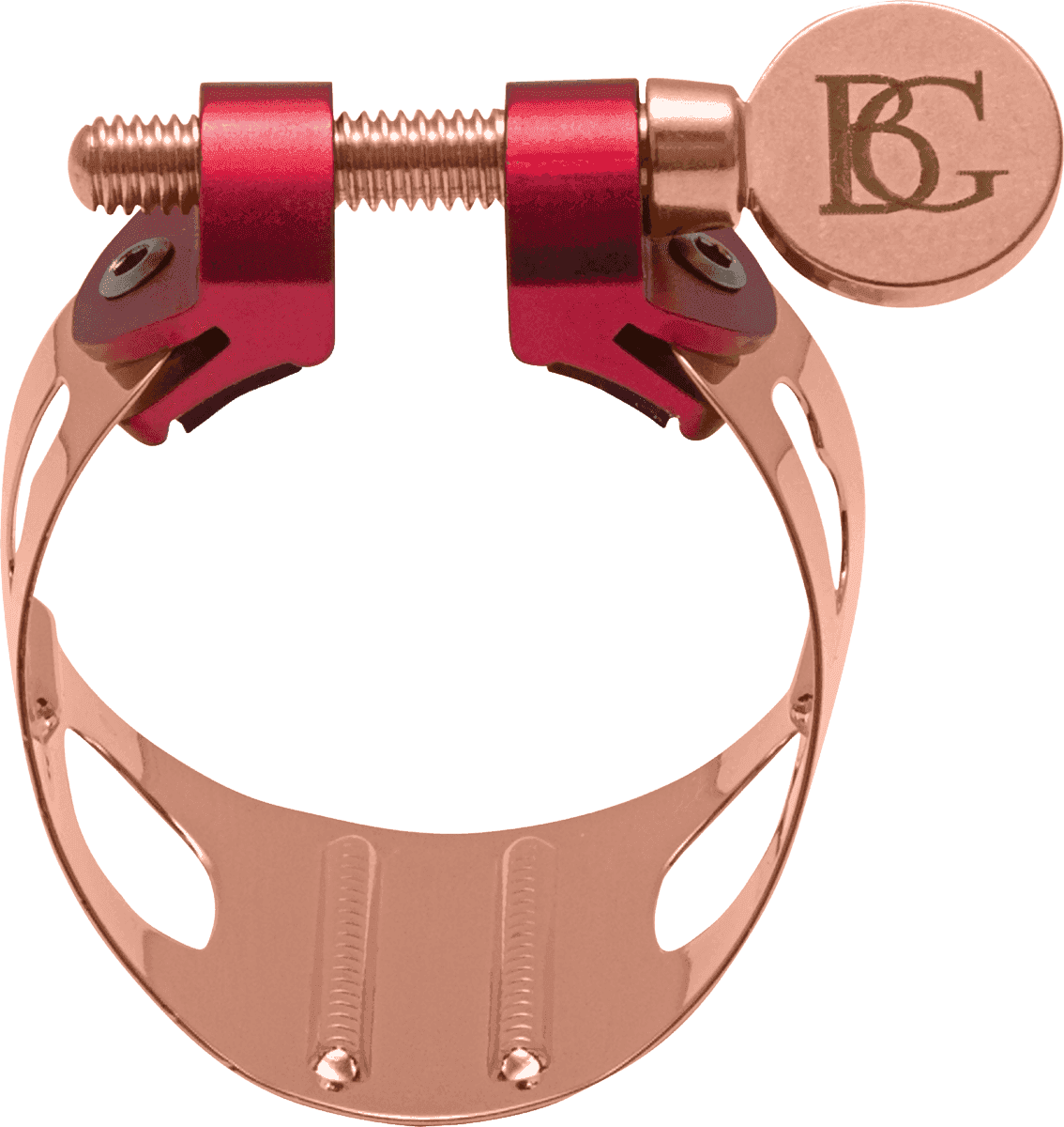 Ligature Duo Plaquée Or Rose - Clar Sib/sax Alto