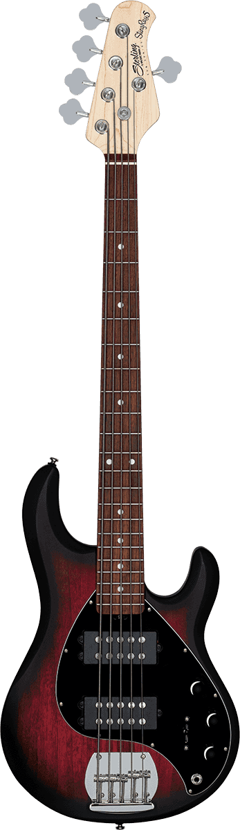 Stingray RAY5 HH Ruby Red Burst Satin