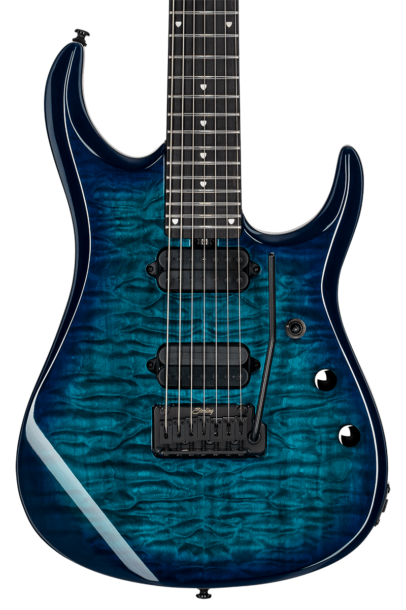 JP157 Dimarzio Quilted Maple Cerulean Paradise
